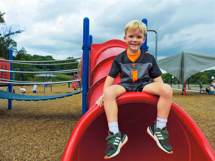 Jordan Elementary students enjoy time outside